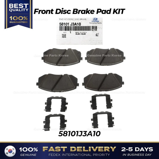 ⭐Genuine⭐ Front Disc Brake Pad KIT 58101J3A10 for Hyundai Veloster