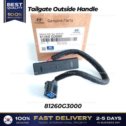 Genuine Tailgate Outside Handle 81260G3000 for Hyundai Elantra GT