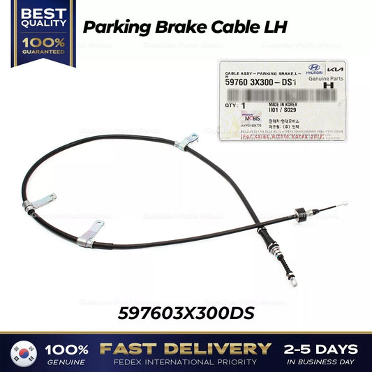 ⭐Genuine⭐ Parking Brake Cable LH 597603X300DS for Hyundai Elantra