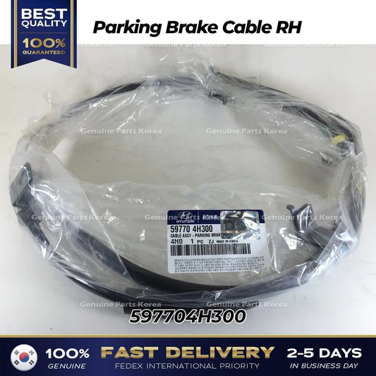 ⭐Genuine⭐ Parking Brake Cable RH 597704H300 for Hyundai H1