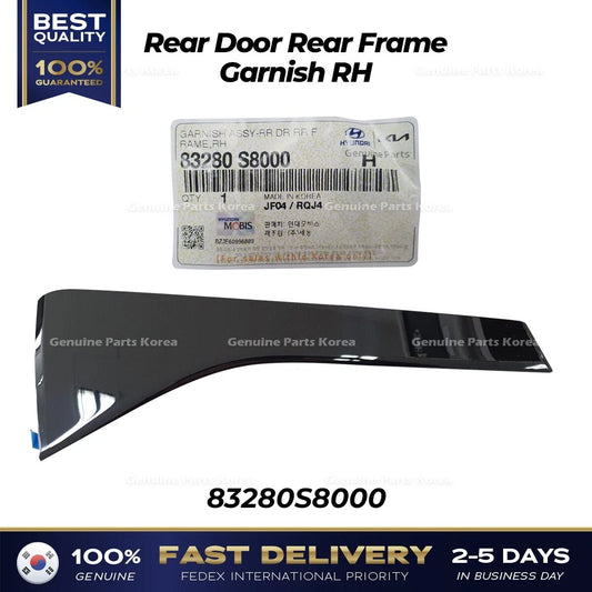 ⭐Genuine⭐ Rear Door Rear Frame Garnish RH 83280S8000 for Hyundai Palisade
