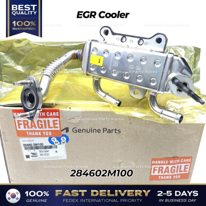 Genuine EGR Cooler 284602M100 for Hyundai Accent Venue Kia Rio