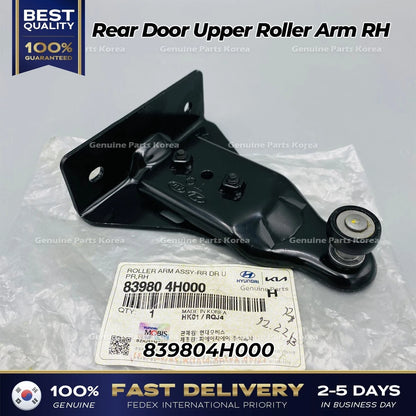 Genuine Rear Door Upper Roller Arm RH 839804H000 for Hyundai H1 Grand Starex