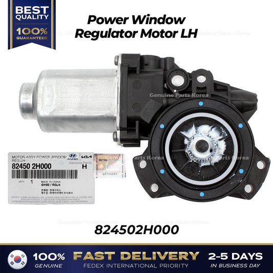 ⭐Genuine⭐ Power Window Regulator Motor LH 824502H000 for Hyundai Elantra