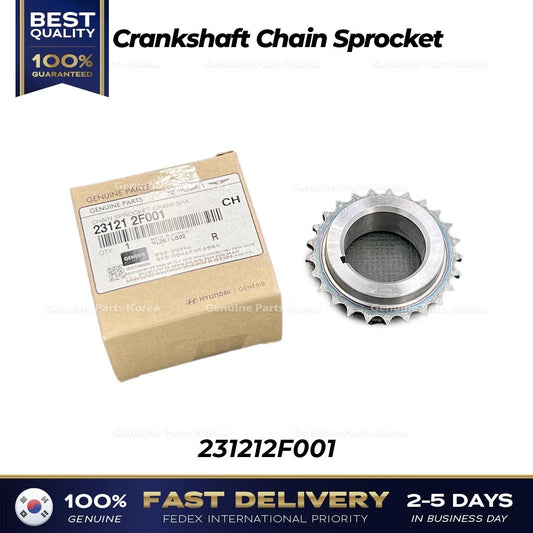 ⭐Genuine⭐ Crankshaft Chain Sprocket 231212F001 for Hyundai Genesis G70 Palisade