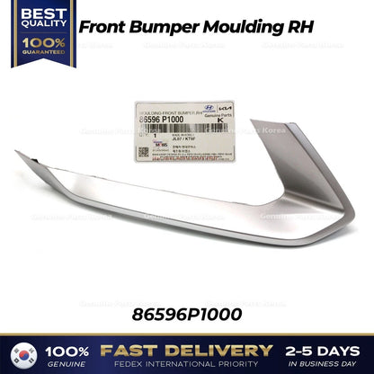 Genuine Front Bumper Moulding RH 86596P1000 for Kia Sportage