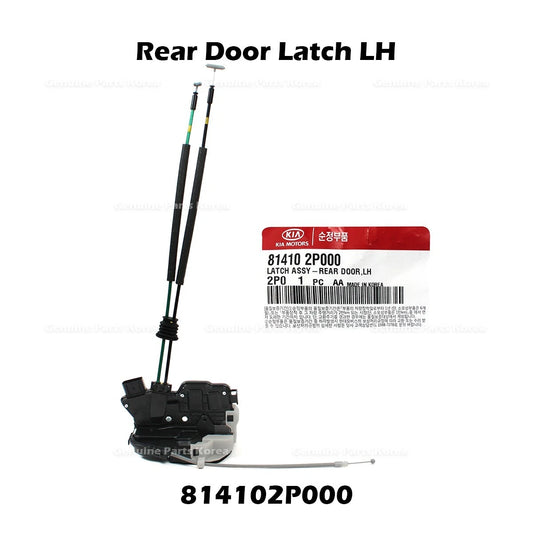 ⭐Genuine⭐ Rear Door Latch LH 814102P000 for Kia Sorento