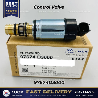 Genuine Control Valve 97674D3000 for Hyundai Kona Palisade Kia Carnival Seltos