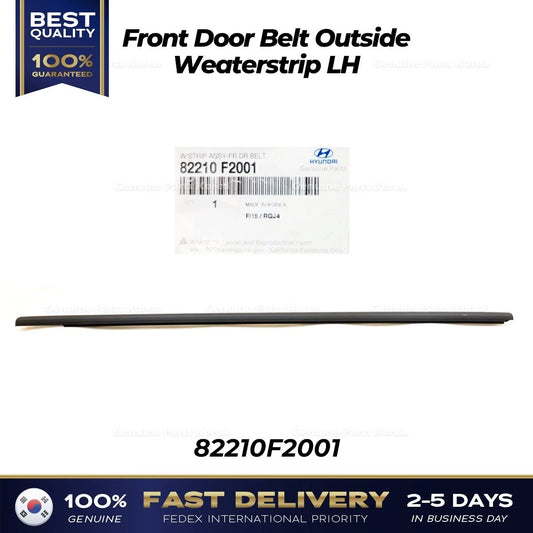⭐Genuine⭐ Front Door Belt Outside Weaterstrip LH 82210F2001 for Hyundai Elantra