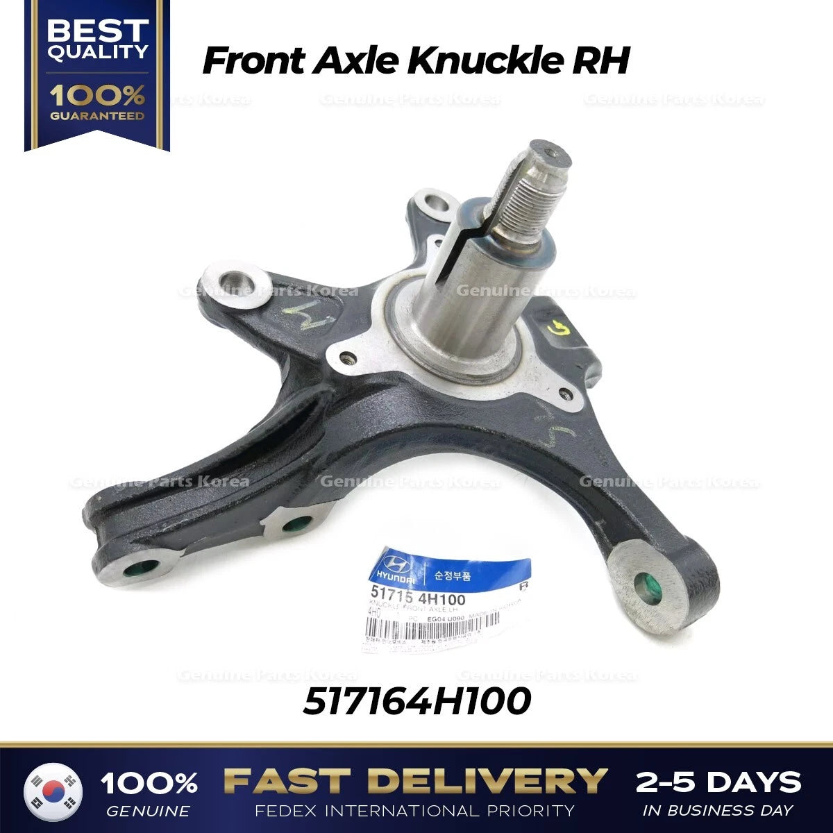 ⭐Genuine⭐ Front Axle Knuckle LH 517154H100 for Hyundai H1 Grand Starex