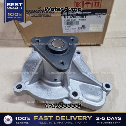 Genuine Water Pump 6732000001 for Ssangyong Tivoli