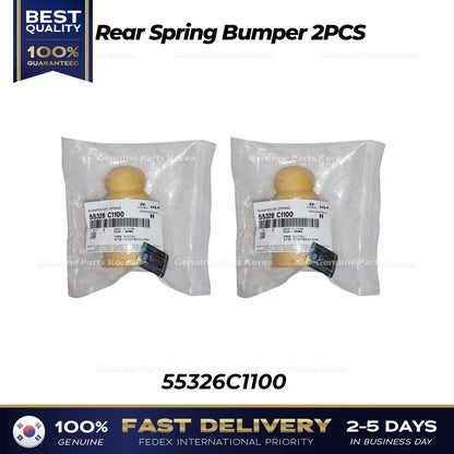 Genuine Rear Spring Bumper 2PCS 55326C1100 for Hyundai Sonata Kia Optima