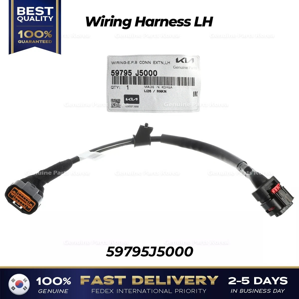 ⭐Genuine⭐ Wiring Harness LH 59795J5000 for Kia Stinger