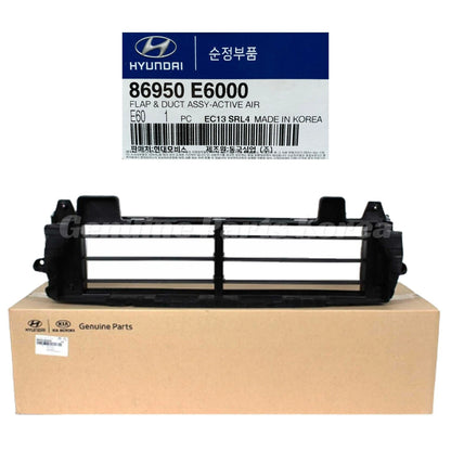 Genuine Active Air Shutter Flap Duct Deflector for Hyundai Sonata 2016 - 2017