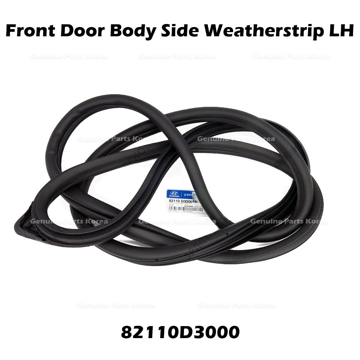 ⭐Genuine⭐ Front Door Body Side Weatherstrip LH 82110D3000 for Hyundai Tucson