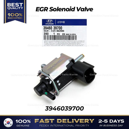 Genuine EGR Solenoid Valve 3946039700 for Hyundai Santa Fe Kia Amanti