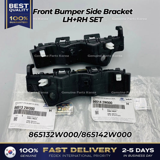 ⭐Genuine⭐ Front Bumper Side Bracket LH RH SET for Hyundai Santa Fe