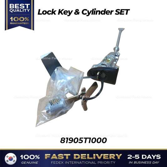 Genuine Lock Key & Cylinder SET 81905T1000 for Hyundai Genesis G80
