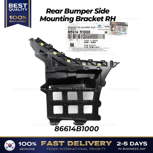 ⭐Genuine⭐ Rear Bumper Side Mounting Bracket RH 86614B1000 for Hyundai Genesis