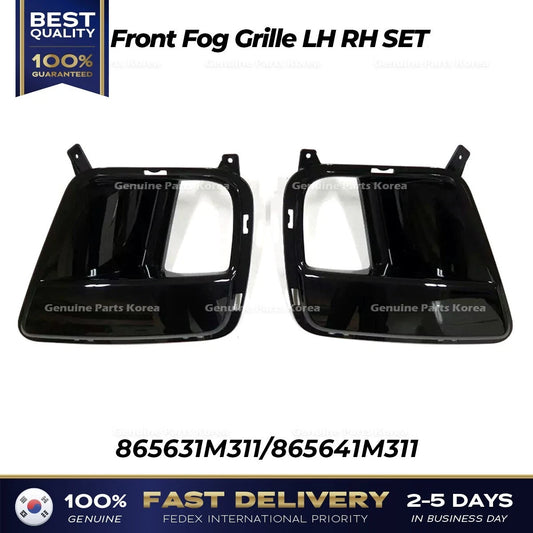 ⭐Genuine⭐ Front Fog Grille LH RH SET 865631M311 865641M311 for Kia Forte