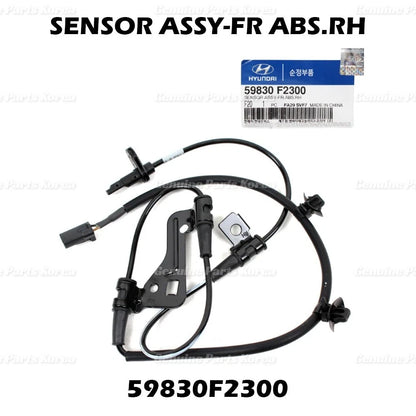 Genuine ABS Front Wheel RH Sensor Assy 59830F2300 for Hyundai Elantra 2017-2020