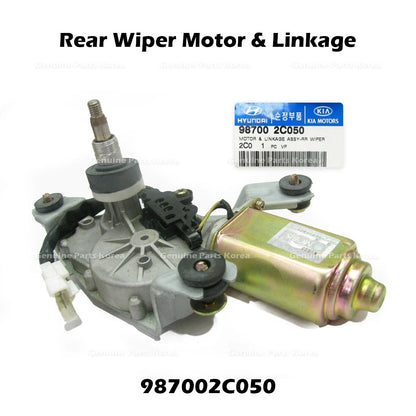 Genuine Rear Wiper Motor & Linkage 987002C050 for Hyundai Tiburon