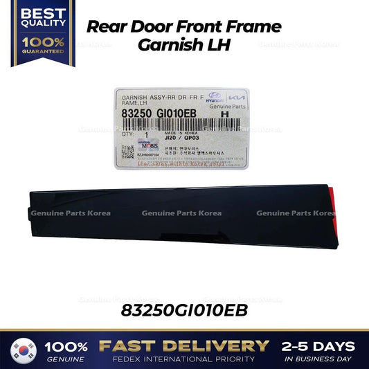⭐Genuine⭐ Rear Door Front Frame Garnish LH 83250GI010EB for Hyundai Ioniq 5