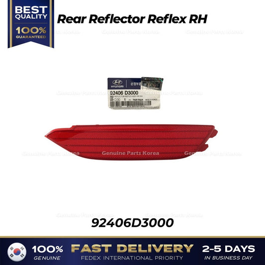 ⭐Genuine⭐ Rear Reflector Reflex RH 92406D3000 for Hyundai Tucson