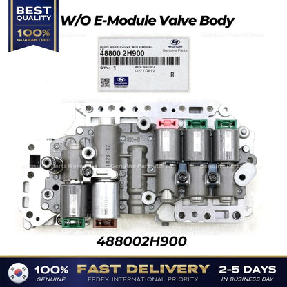 Genuine W/O E-Module Valve Body 488002H900 for Hyundai Accent Kia Forte