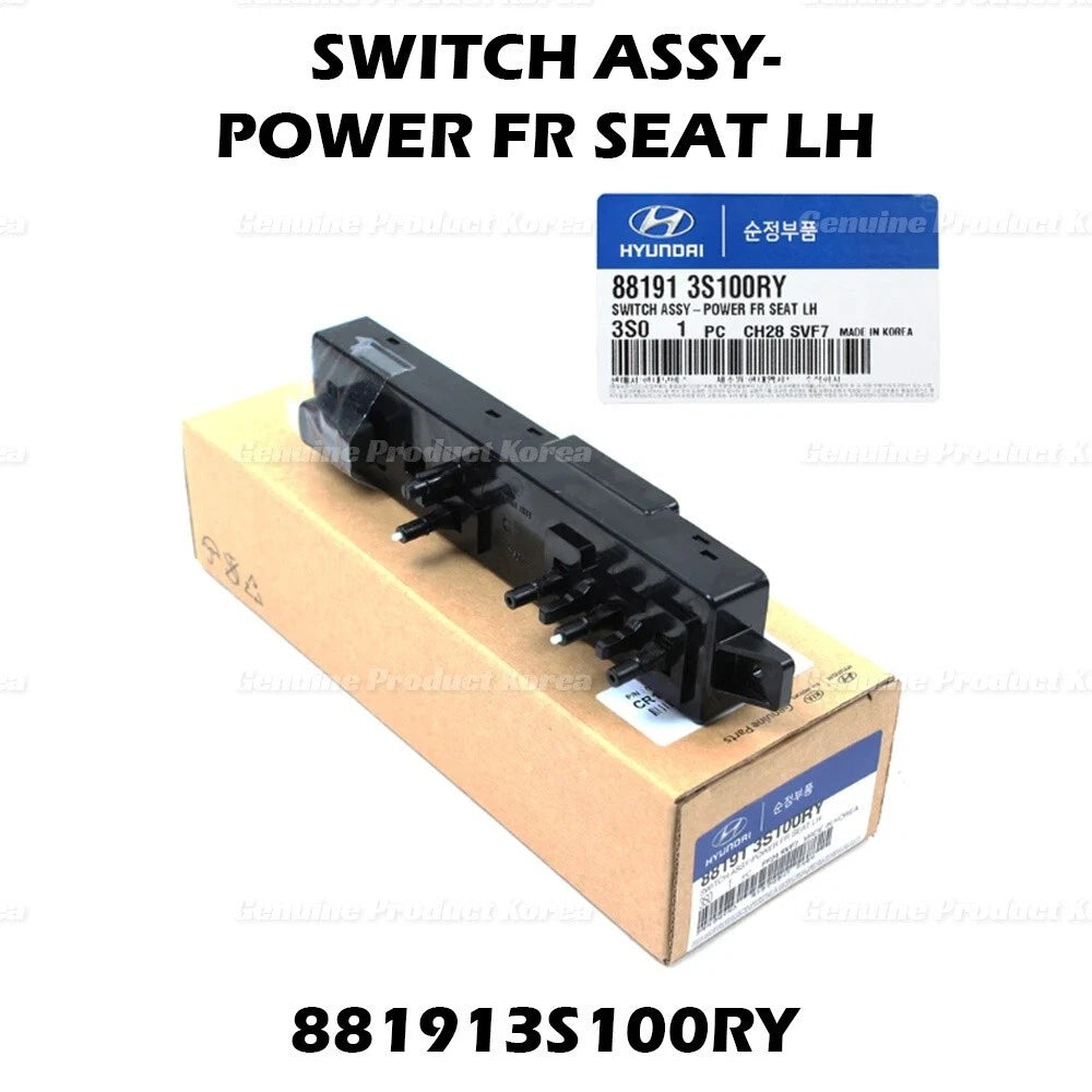 ⭐Genuine⭐ Power Seat Switch Front LH 881913S100RY for Hyundai Sonata 2011-2015