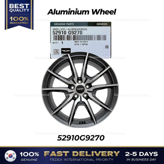 ⭐Genuine⭐ Rear Aluminium Wheel 52910G9270 for Hyundai Genesis G70