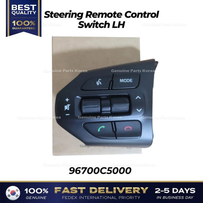 Genuine Steering Remote Control Switch LH 96700C5000 for Kia Sorento