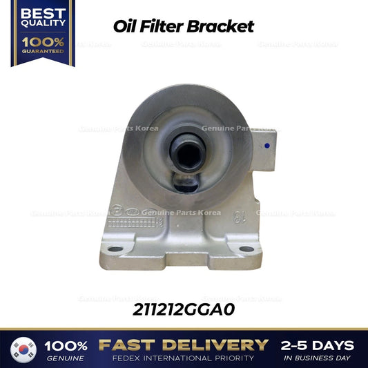 ⭐Genuine⭐ Oil Filter Bracket 211212GGA0 for Hyundai Santa Fe Kia Optima
