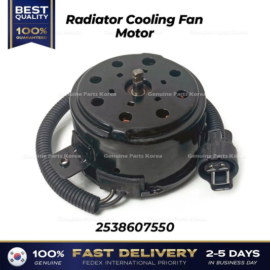 ⭐Genuine⭐ Radiator Cooling Fan Motor 2538607550 for Kia Picanto