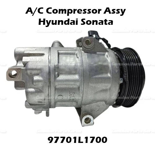 ⭐Genuine⭐ New A/C Compressor 97701L1700 for Hyundai Sonata 2019
