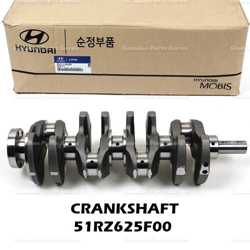 ⭐Genuine⭐ Crankshaft 51RZ625F00 for Hyundai Sonata Kia Optima 2.4 L 2006 - 2012