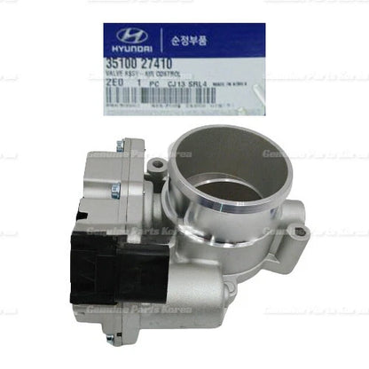 Genuine Valve Assy Air Control Throttle Engine Room 3510027410 for Hyundai Kia