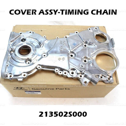 Genuine Timing Chain Cover 213502S000 for Hyundai Sonata Kia K5 2.5L Engine