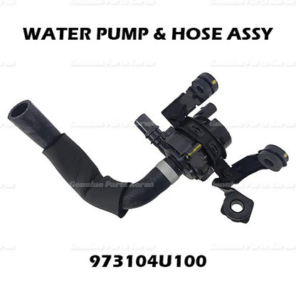 Genuine Water Pump & Hose Assy 973104U100 for Kia Optima Hybrid 2011 - 2016