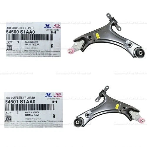 ⭐Genuine⭐ Front Lower Control Arm LH RH 2P 1Set for Santa Fe Sport 2021-2022