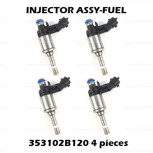 ⭐Genuine⭐ Engine Fuel Injectors 353102B120 for Hyundai Veloster Sonata Kia Forte