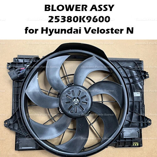 ⭐Genuine⭐ Radiator Condenser Cooling Fan Assembly for Hyundai Veloster N 2019-22
