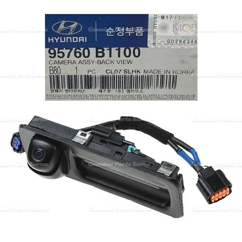 OEM Rear Backup Reverse Camera Rear View Parking W Handle Genesis Sedan 2015-17