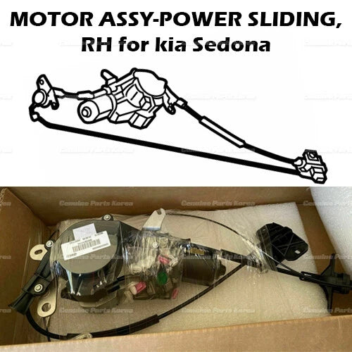 ⭐Genuine⭐ Rear Door Power Sliding Lock Actuator Motor RH for Kia Sedona 2015-21